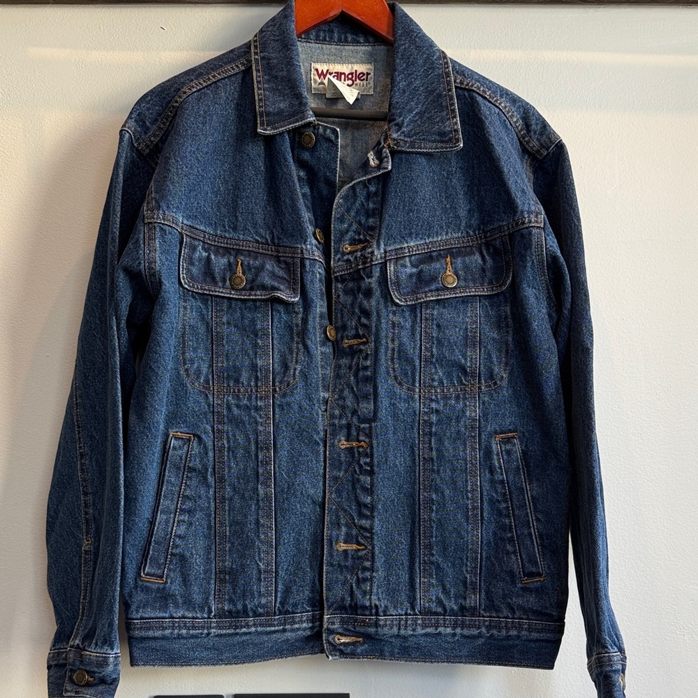 Wrangler Men's Classic Indigo Denim Jacket